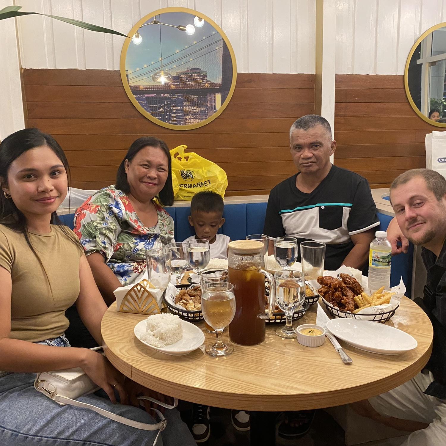 First meeting with bride’s parents.