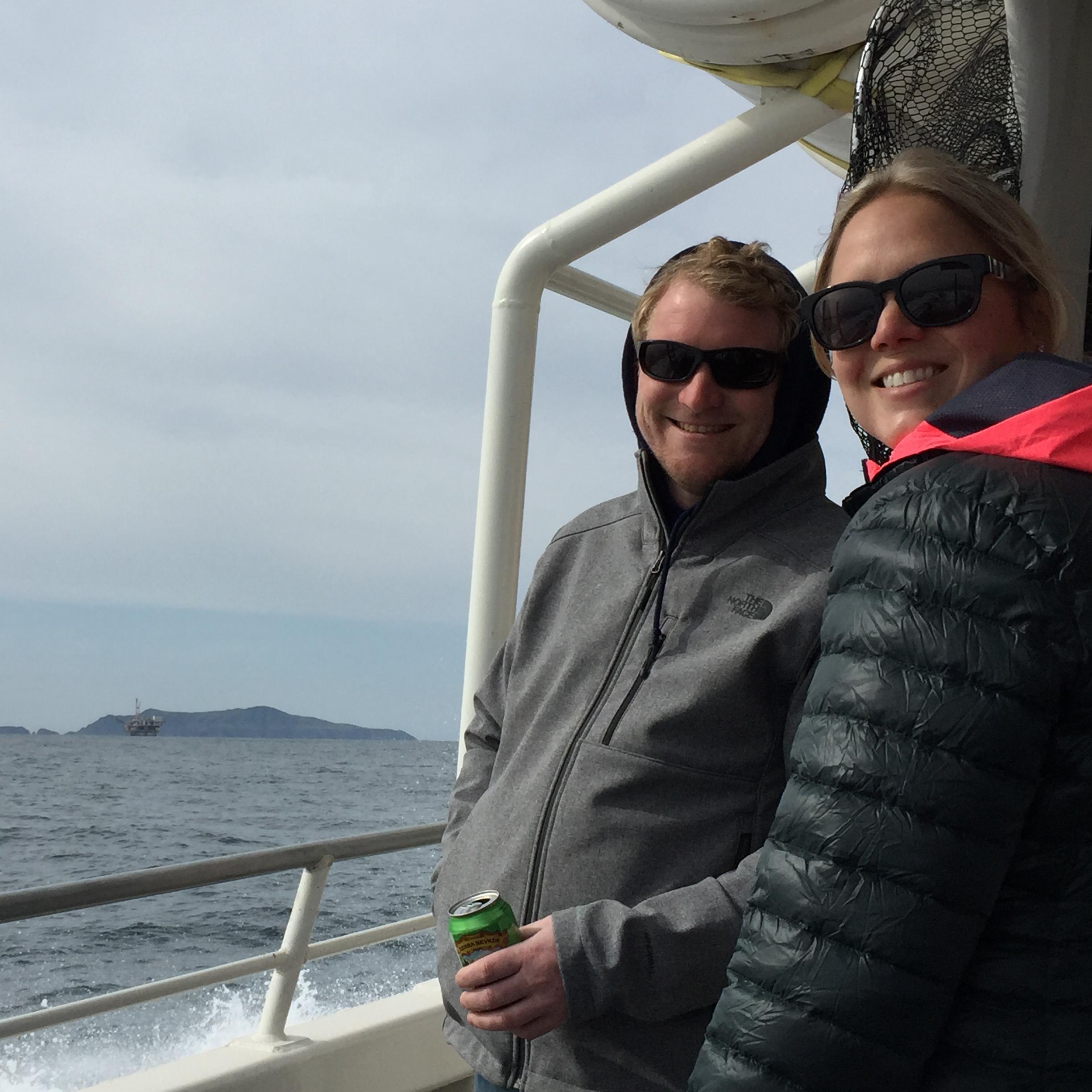 Boat ride to the Channel Islands