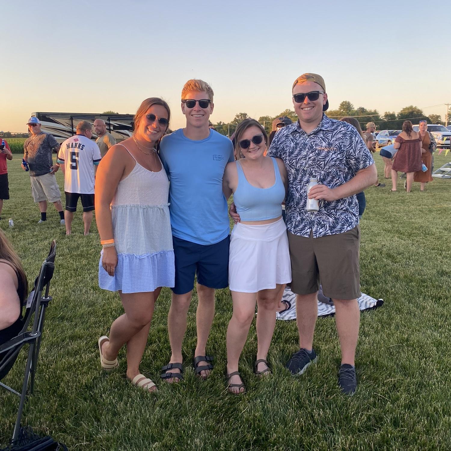 Summers at the lake with our besties