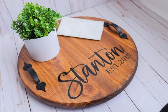 Personalized Lazy Susan Turntable