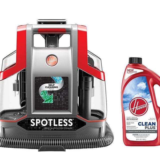 Hoover Spot Cleaner + Cleanplus Concentrated Solution Bundle