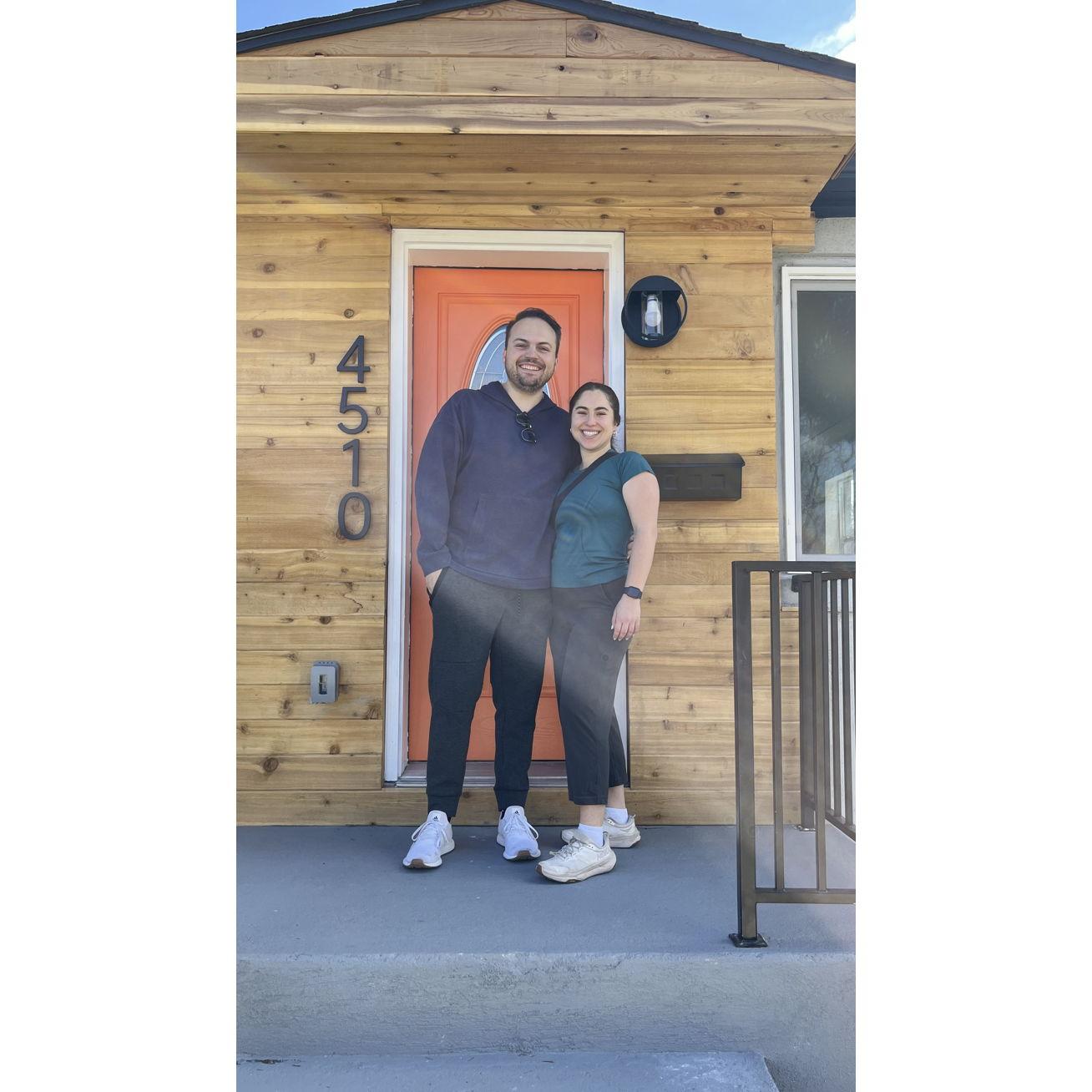 Closing on our first home in April 2024!