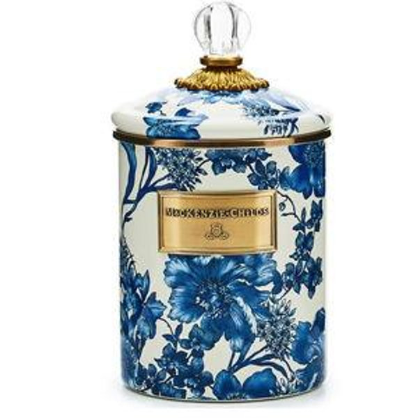 Royal English Garden Enamel Canisters