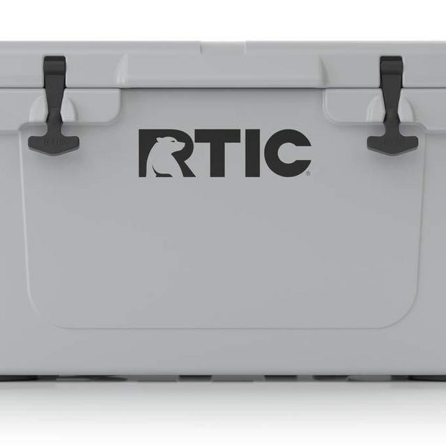 RTIC Ice Chest Hard Cooler, Heavy Duty Rubber Latches, 3 Inch Insulated Walls, 45 Quart