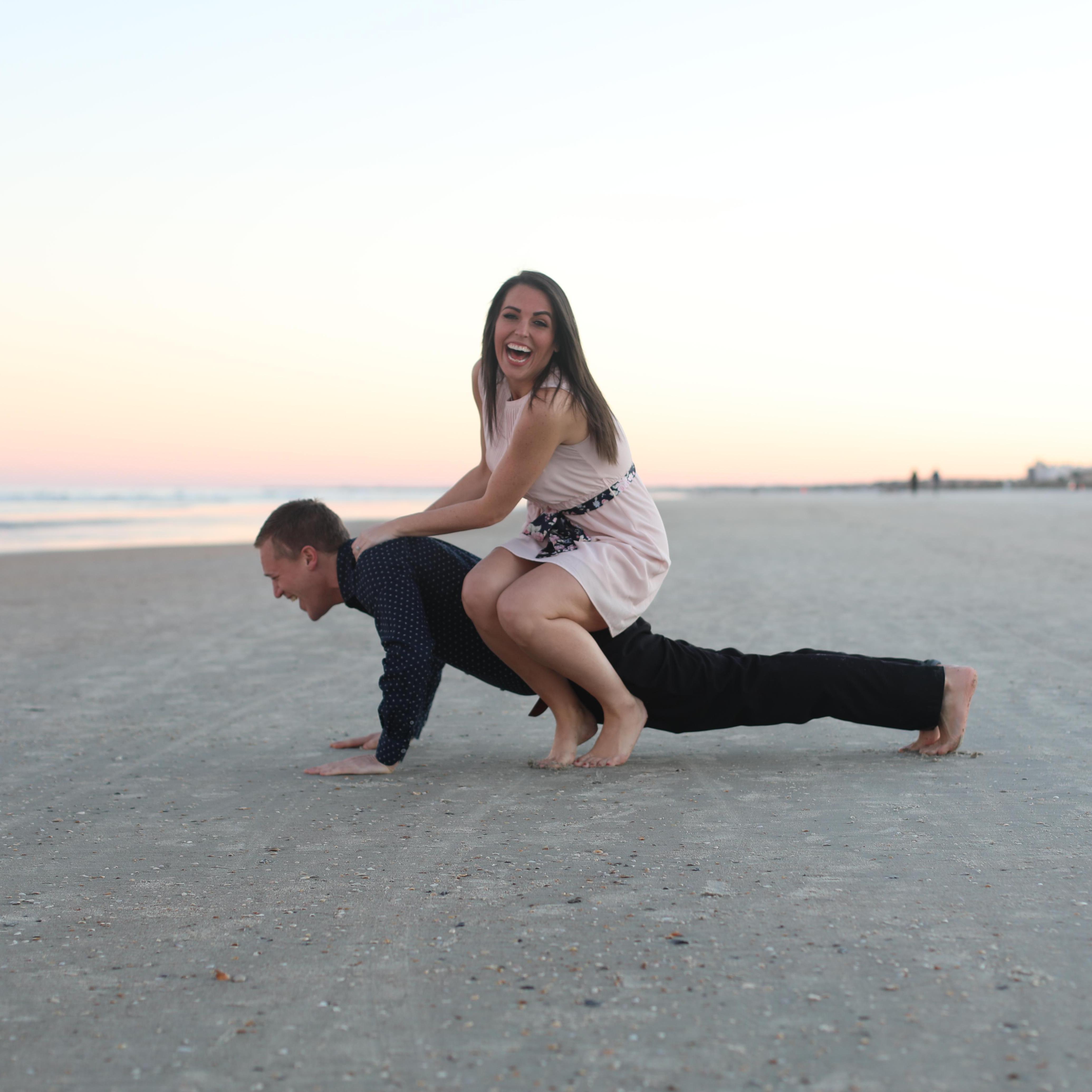 Rachel inculcated Robert with healthy eating habits and he reciprocated with teaching Rachel how to fall in love with exercise. We work out together daily and enjoy perusing the produce section.