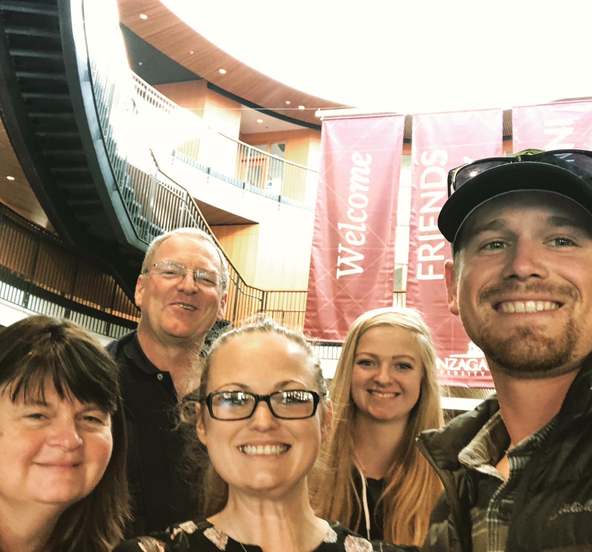 Gonzaga Family Weekend. Spokane, WA. Fall 2018.