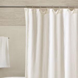 European Linen Shower Curtain | Quince in Ivory