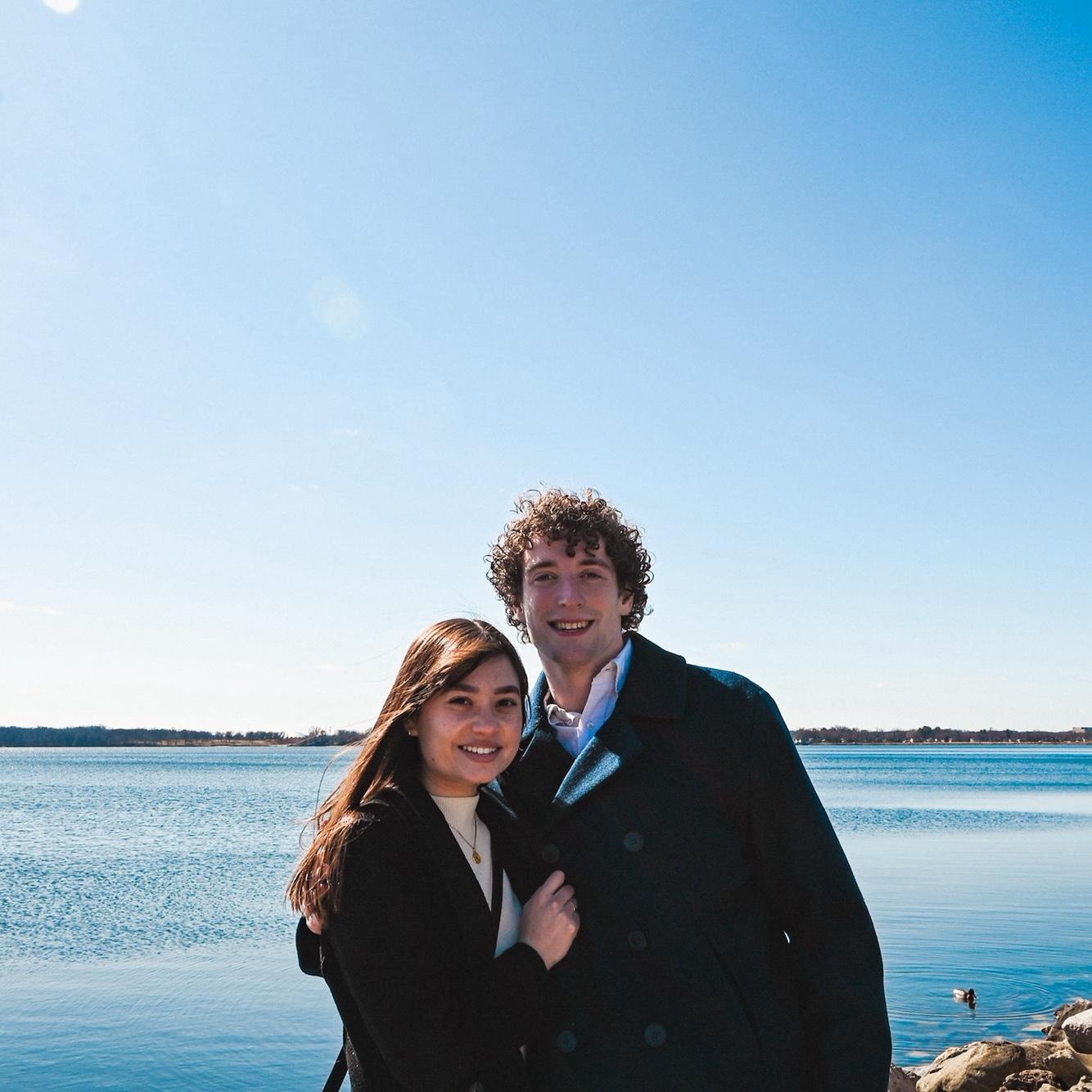 We love to walk near Lake Mendota in Madison.