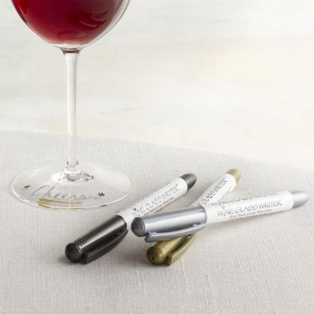 Wine Glass Writers, Set of 3