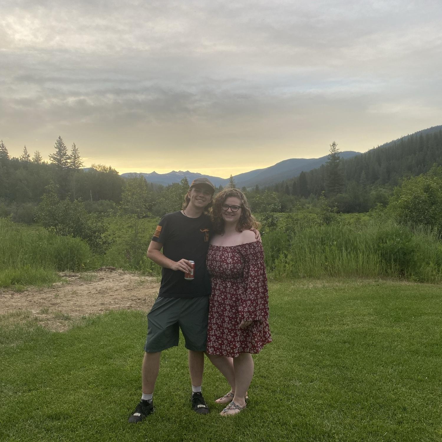 We’ve been on lots of vacations together, including here on the Bankson property in Idaho