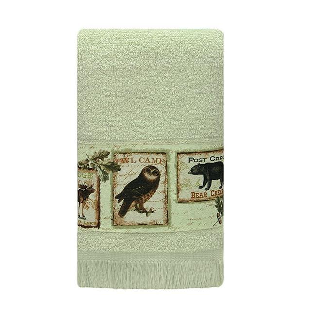 Bacova Guild Lodge Memories Fingertip Towel