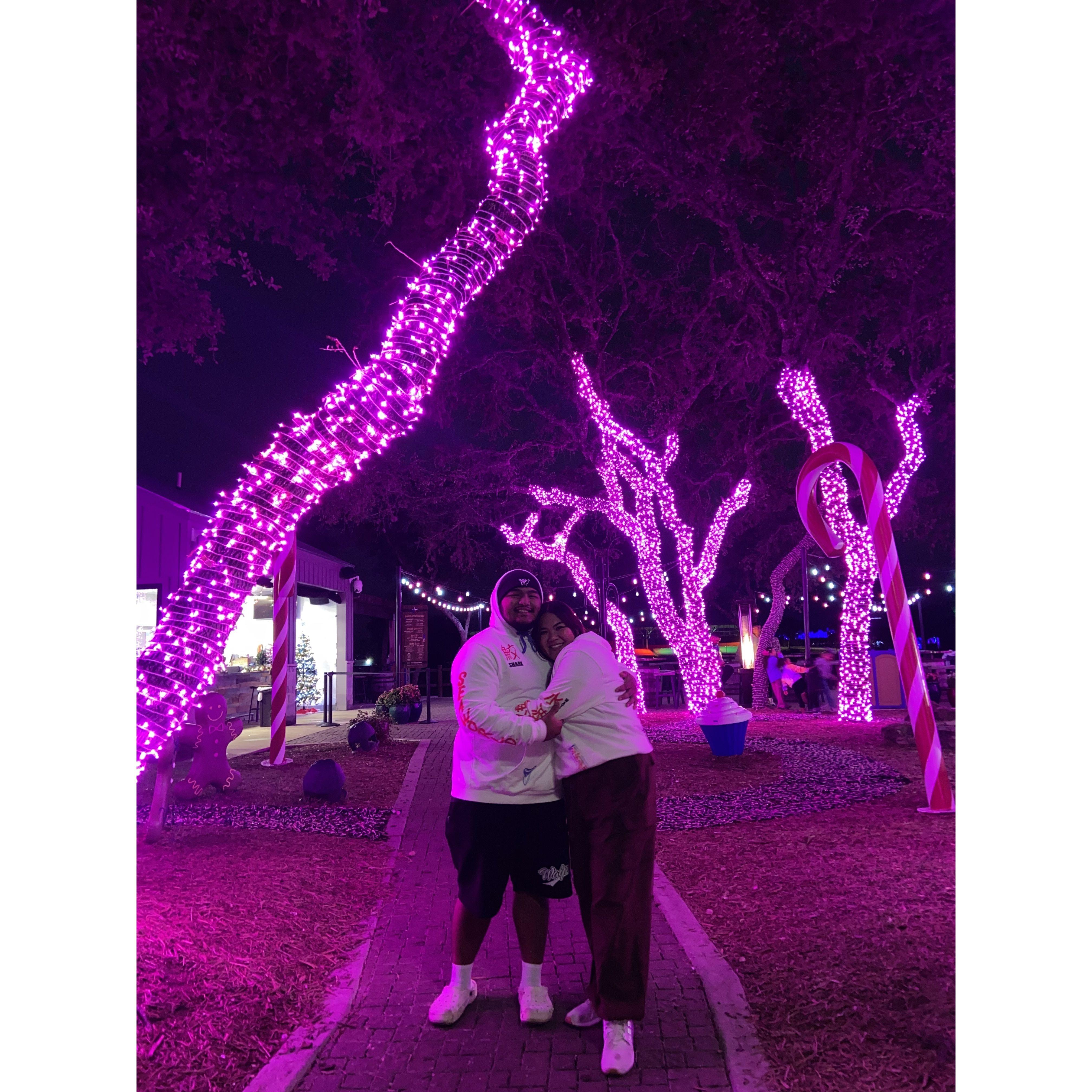 Our first trip to the mainland together! We visited family in Texas for two weeks and we found out we both LOVE roller coasters!