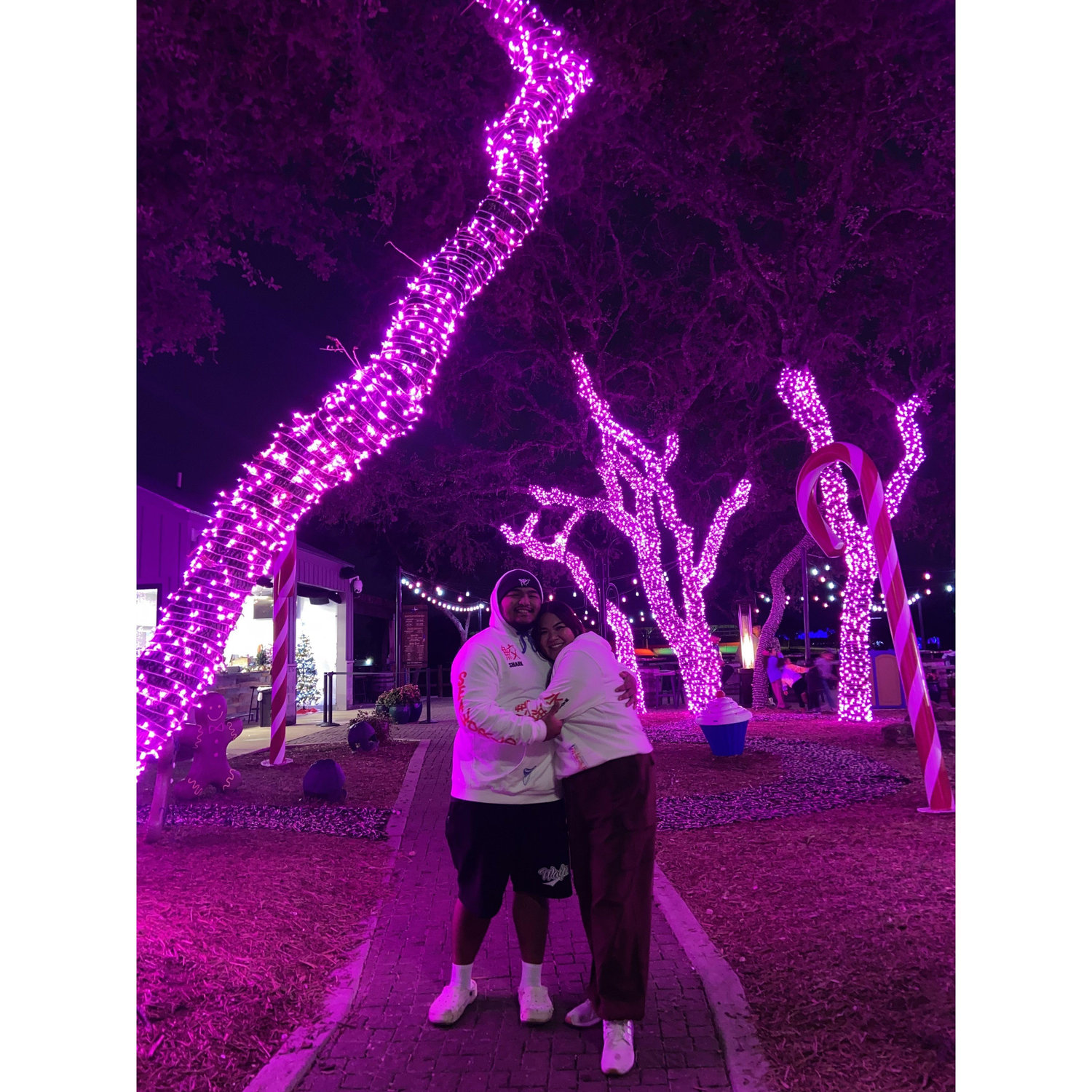 Our first trip to the mainland together! We visited family in Texas for two weeks and we found out we both LOVE roller coasters!