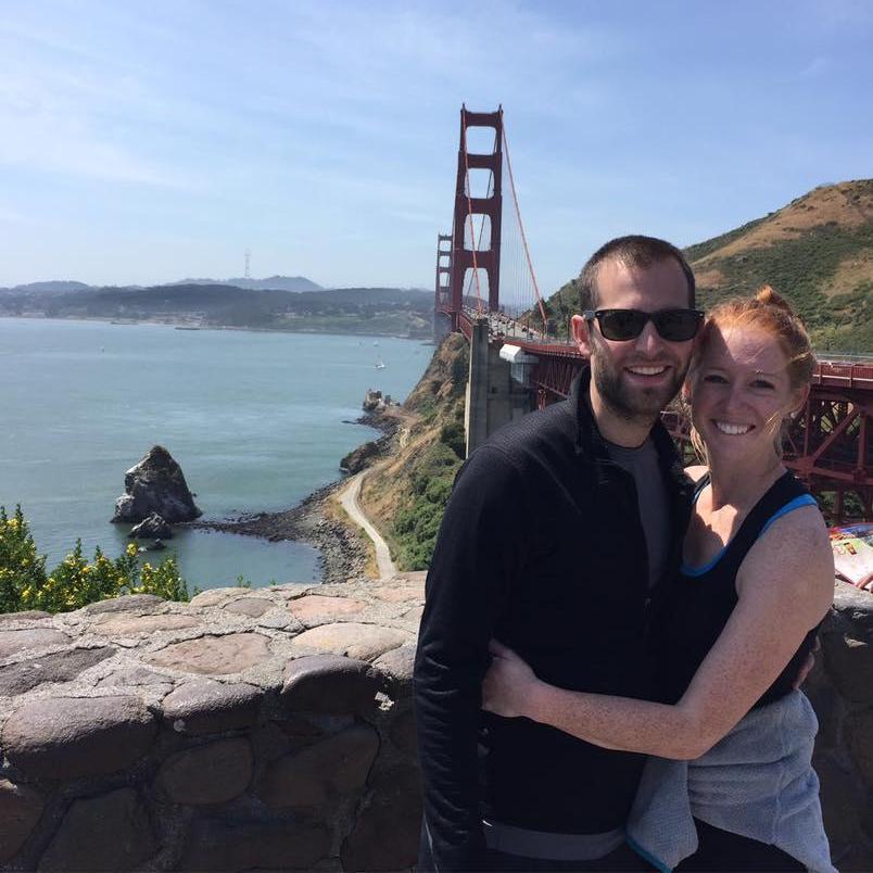 We vacationed to San Francisco in June 2016, and we biked across the Golden Gate Bridge! Following this, we watched hours of the NBA Finals. Who's surprised?