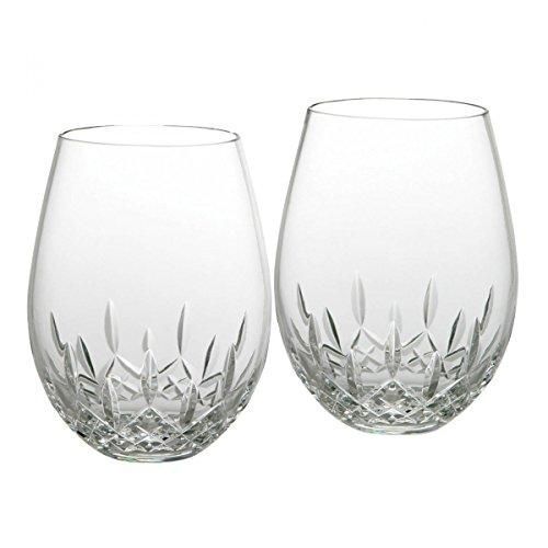 Waterford Lismore Nouveau Stemless Deep Red Wine Pair (136-879)
