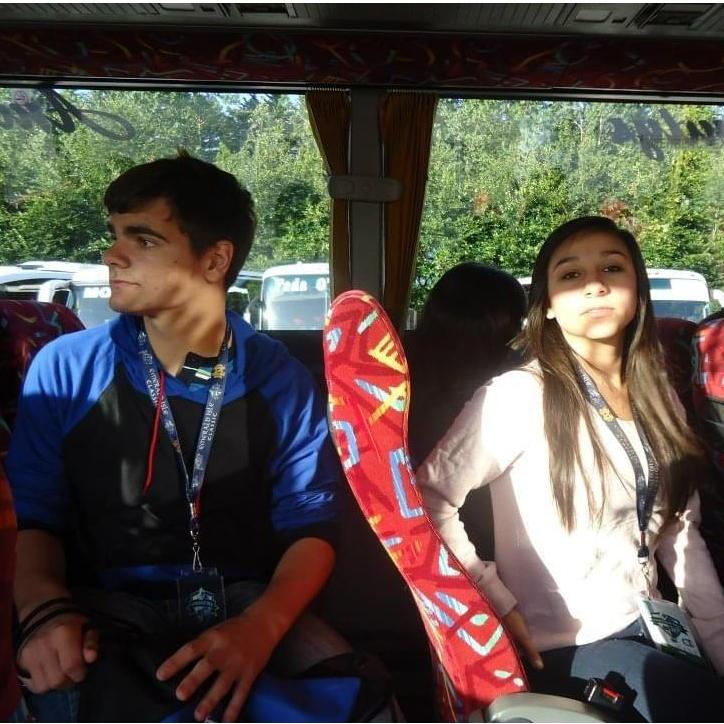 Where it all started! Band trip to Ireland 2012, we sat next to each other on the bus and became fast friends.