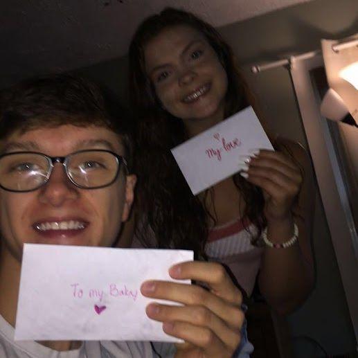 Back when every month was an anniversary <3 love letters galore!