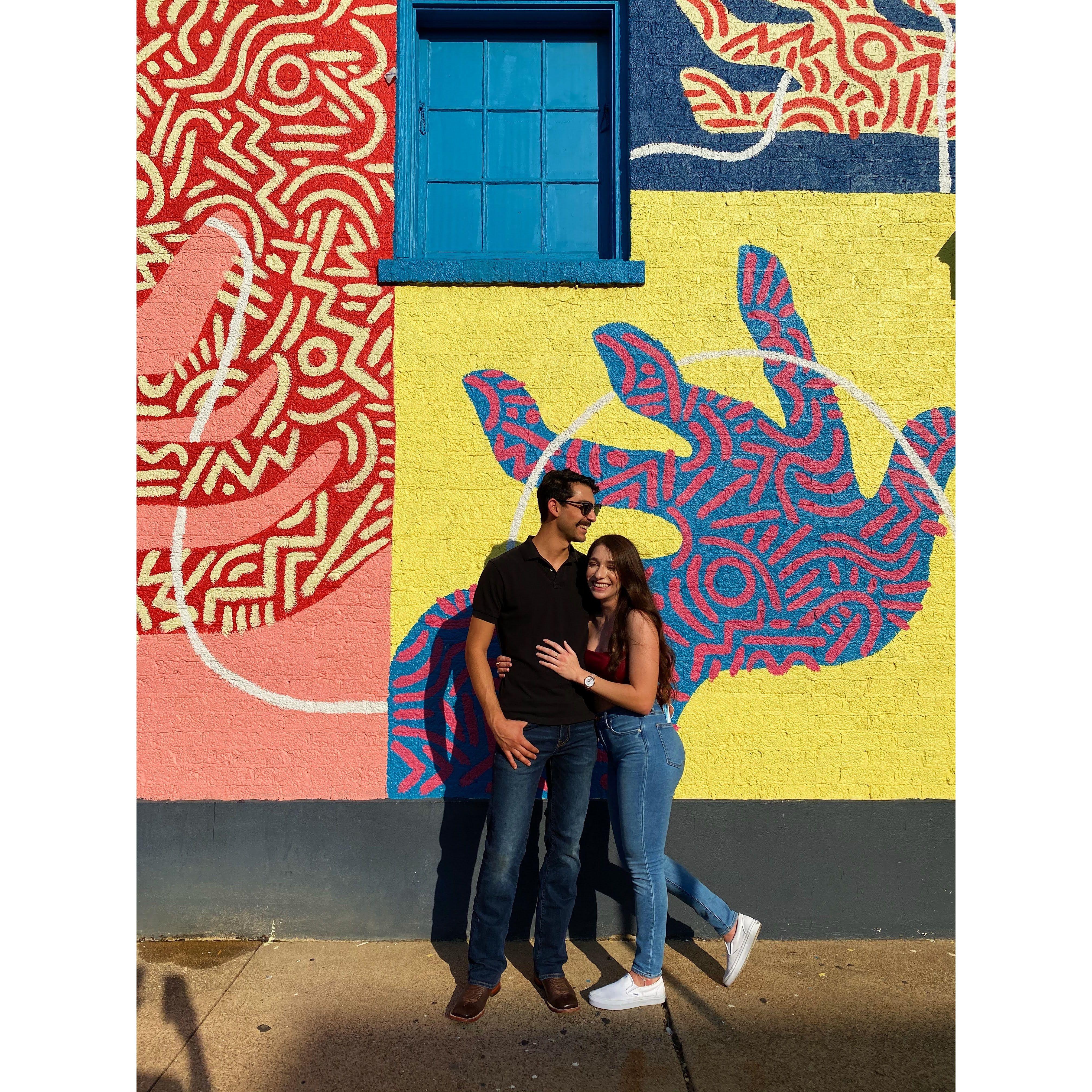 We exchanged our first "I love you" shortly after this picture was taken. We'll let you guess who said it first.