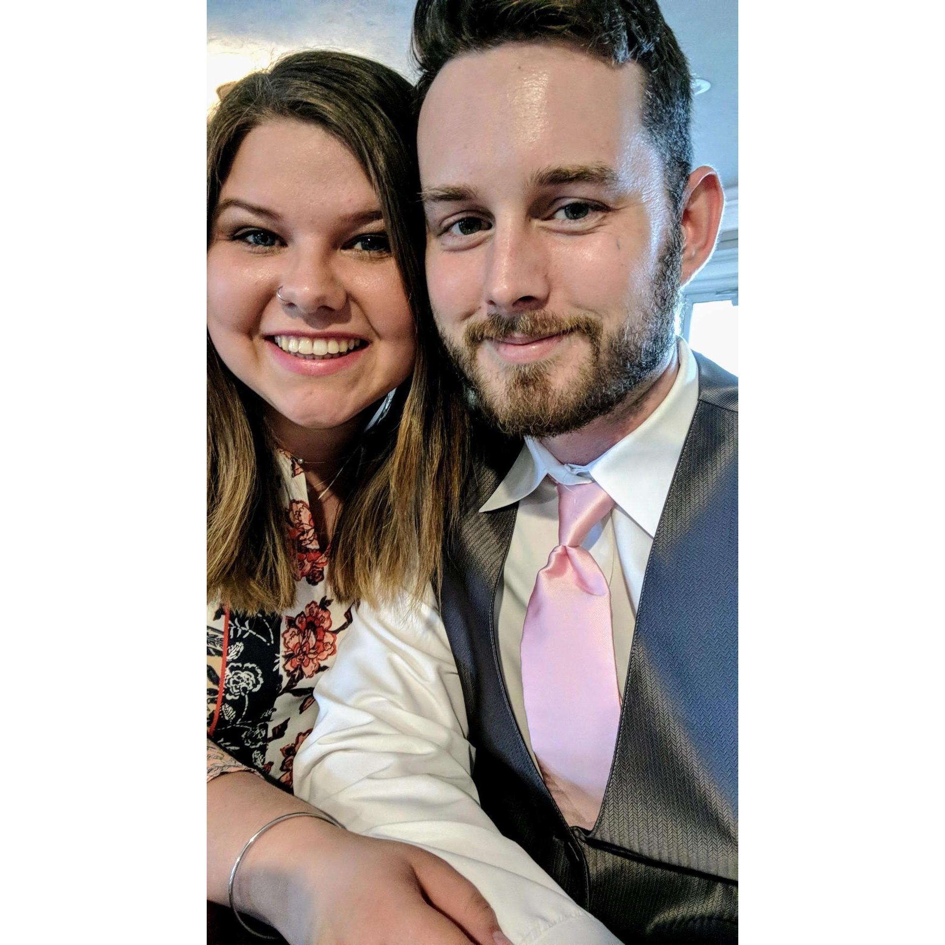 Lucas's dad got married! July 2018