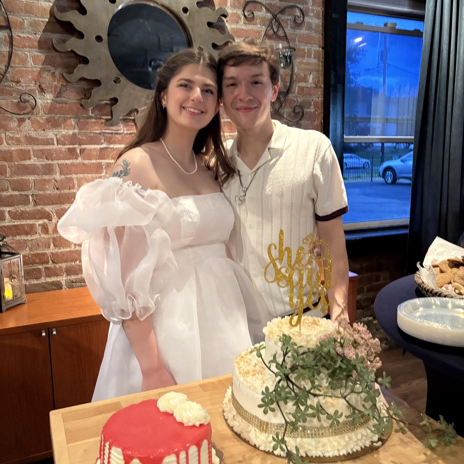 A wonderful engagement party full of love