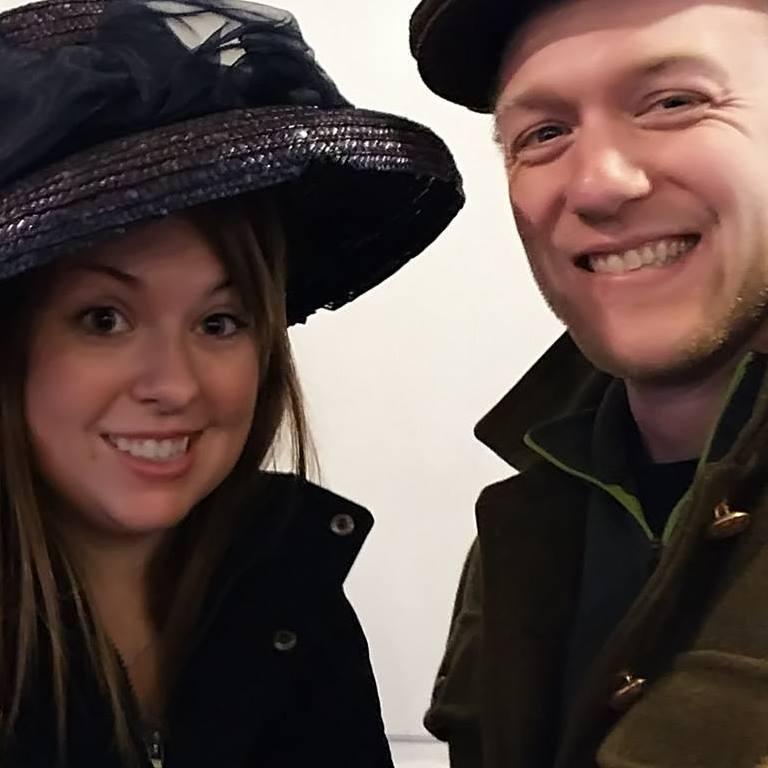Our first international adventure! Tyler came to visit me while in Belfast for work and we had some fun playing with hats at the Titanic museum!