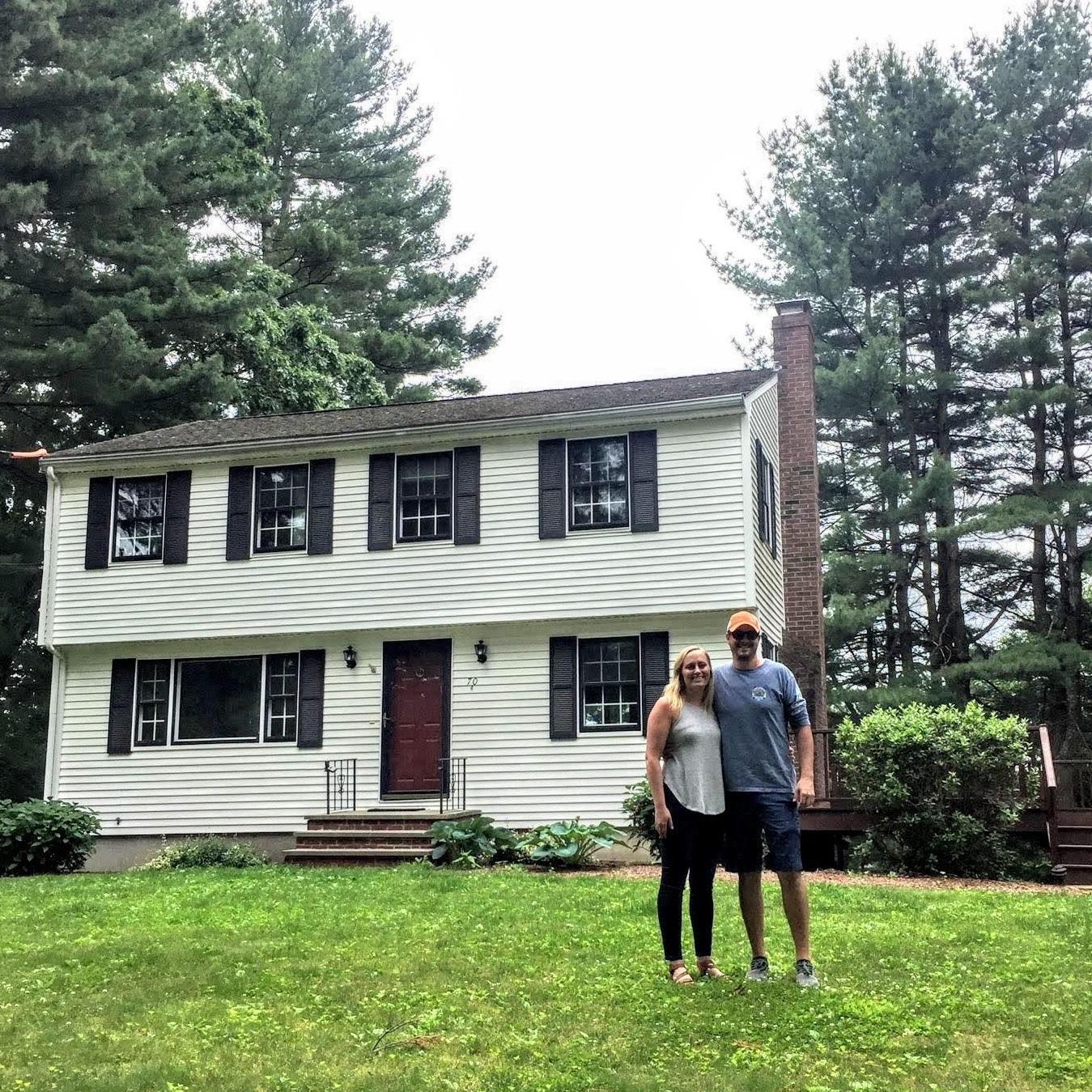 The start of our new life together in Massachusetts
