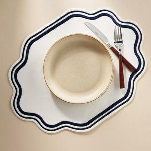 Madeline Embroidered Cotton Placemat