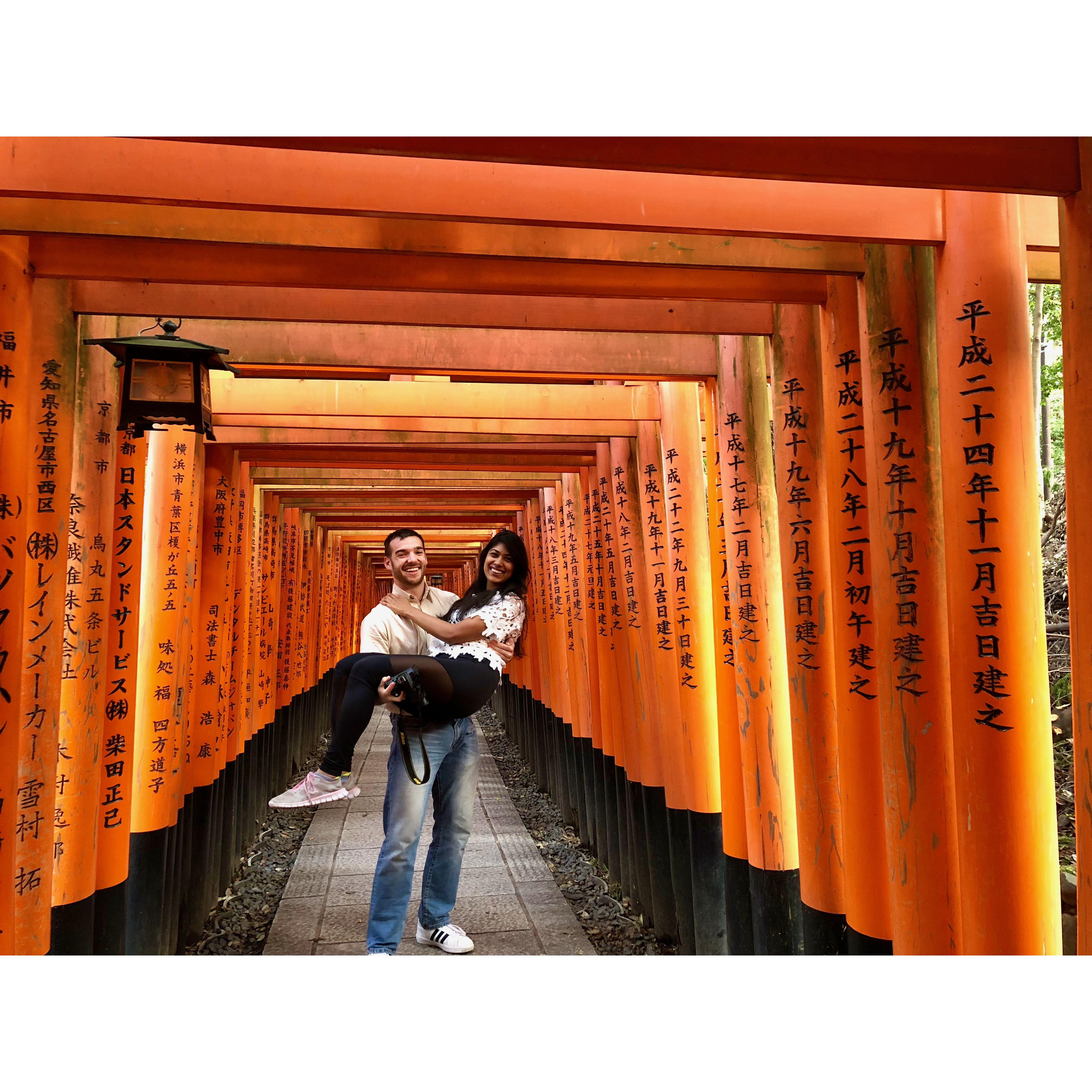 Fushimi Inari Shrine in Japan