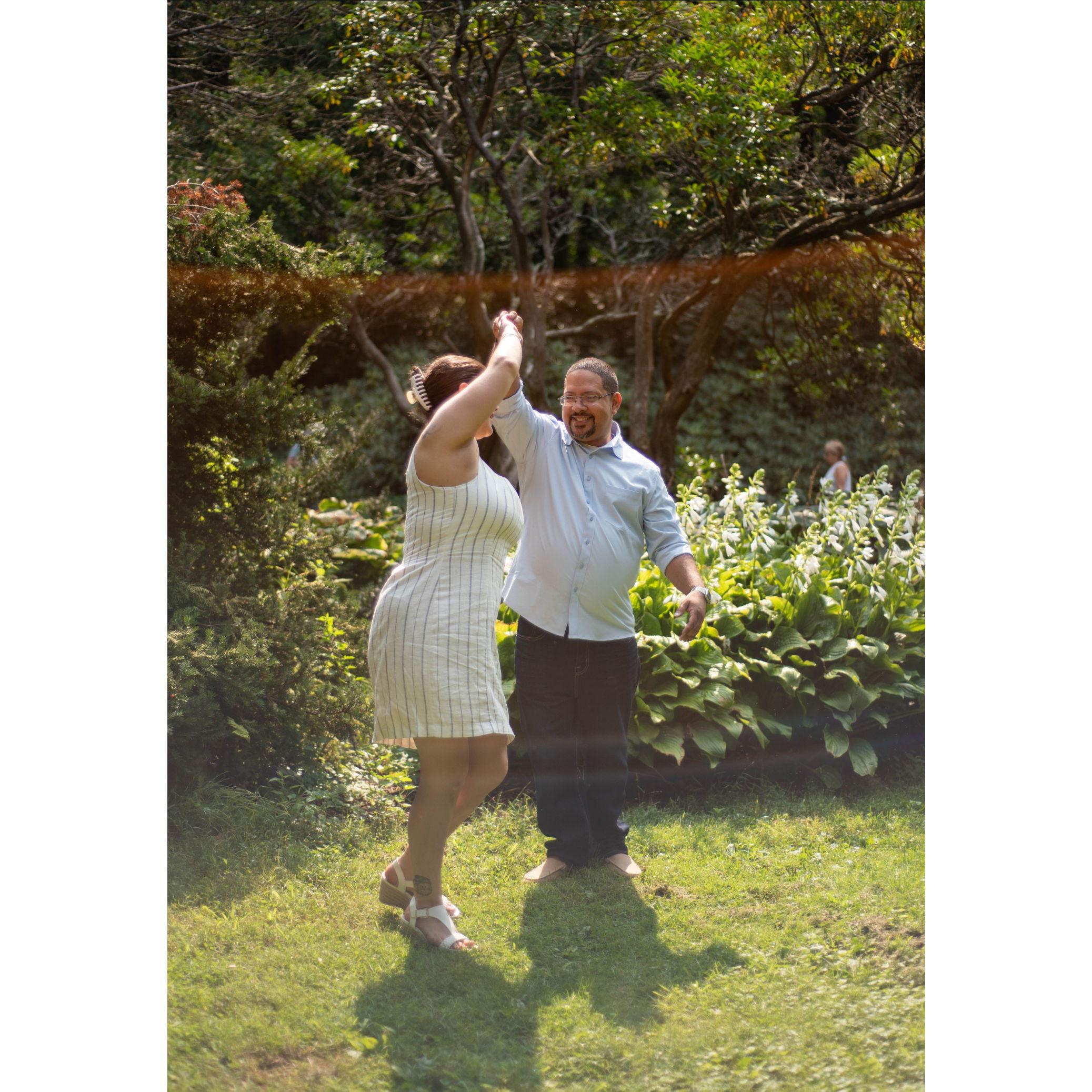 From our engagement shoot in Elizabeth Park