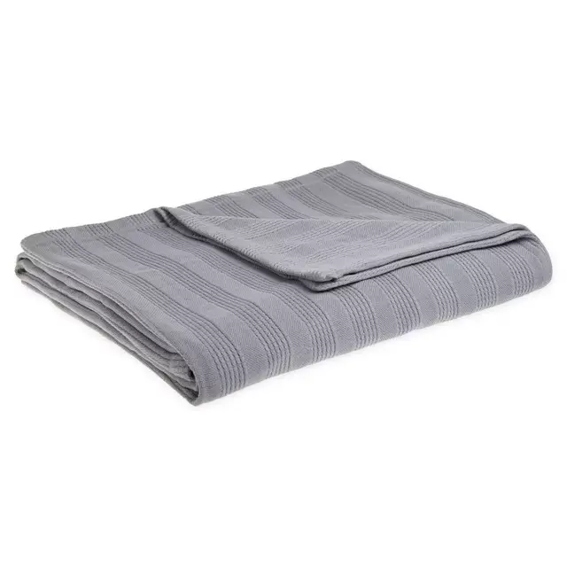 Nestwell™ Cozy Micro Cotton® Full/Queen Blanket in Light Grey