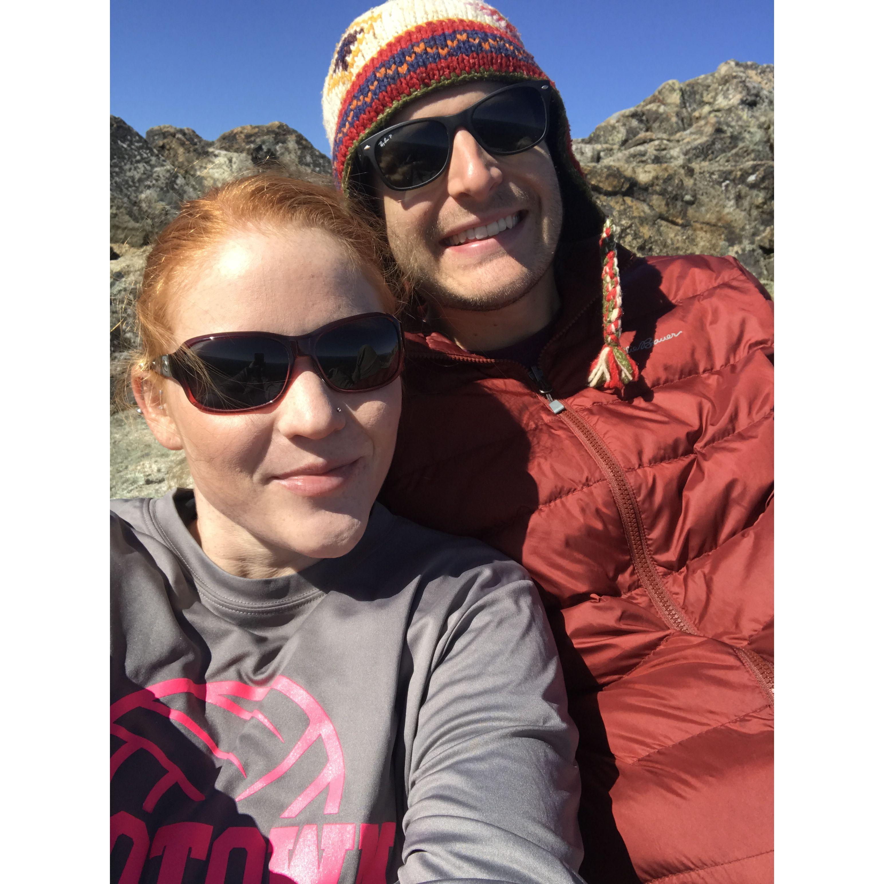 Hiking in Maine
