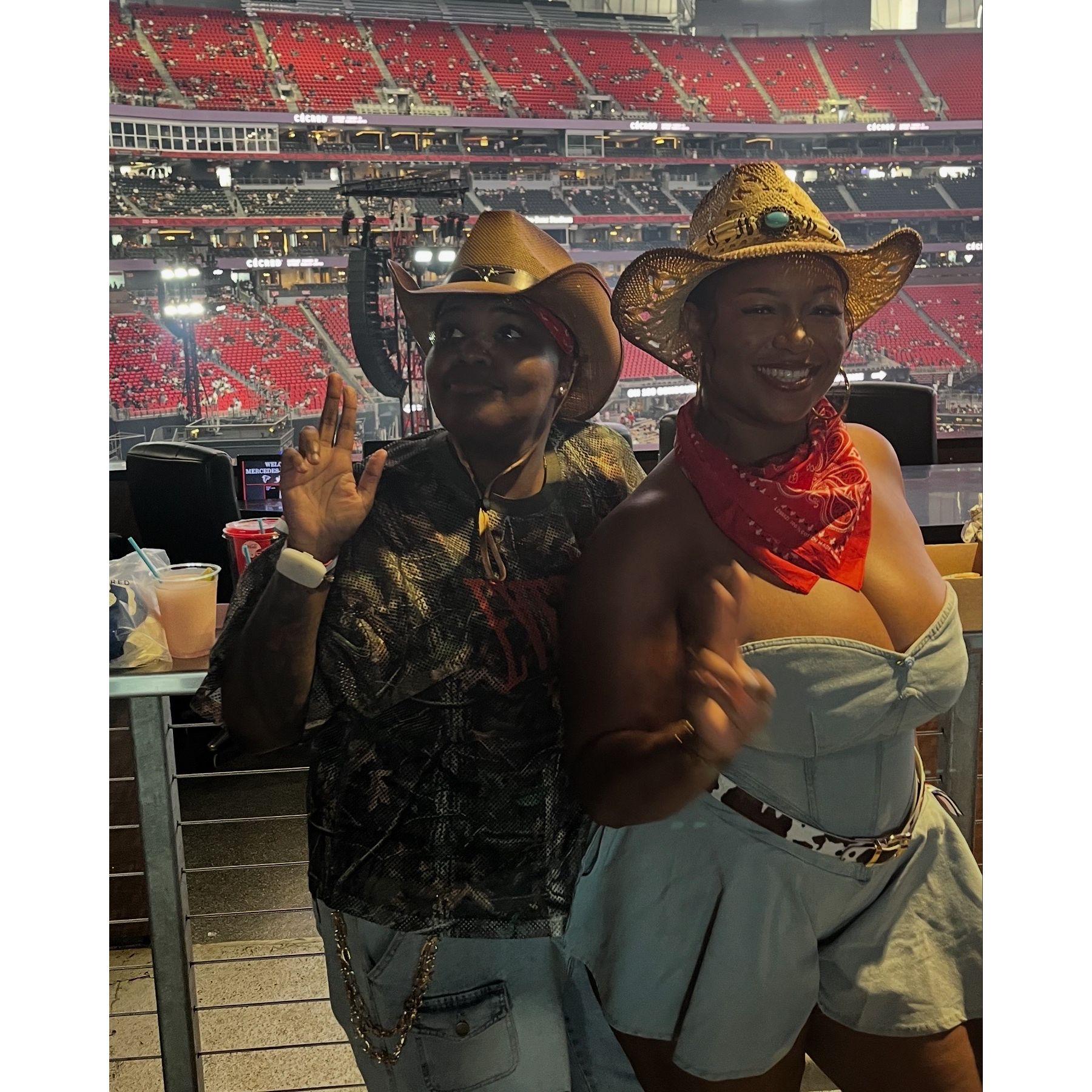 The Carters take the Cowboy Carter tour.