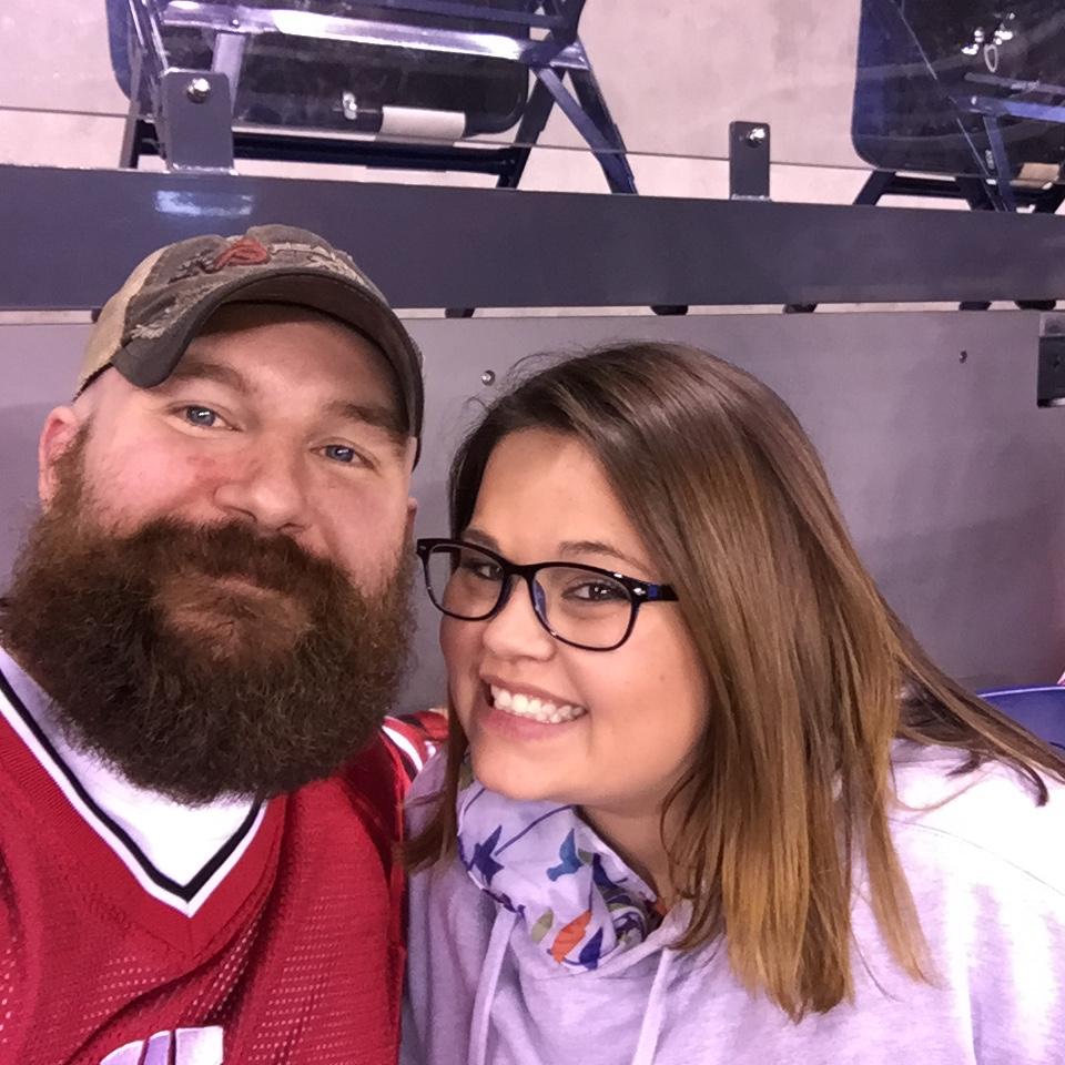 Our first of many pictures together.