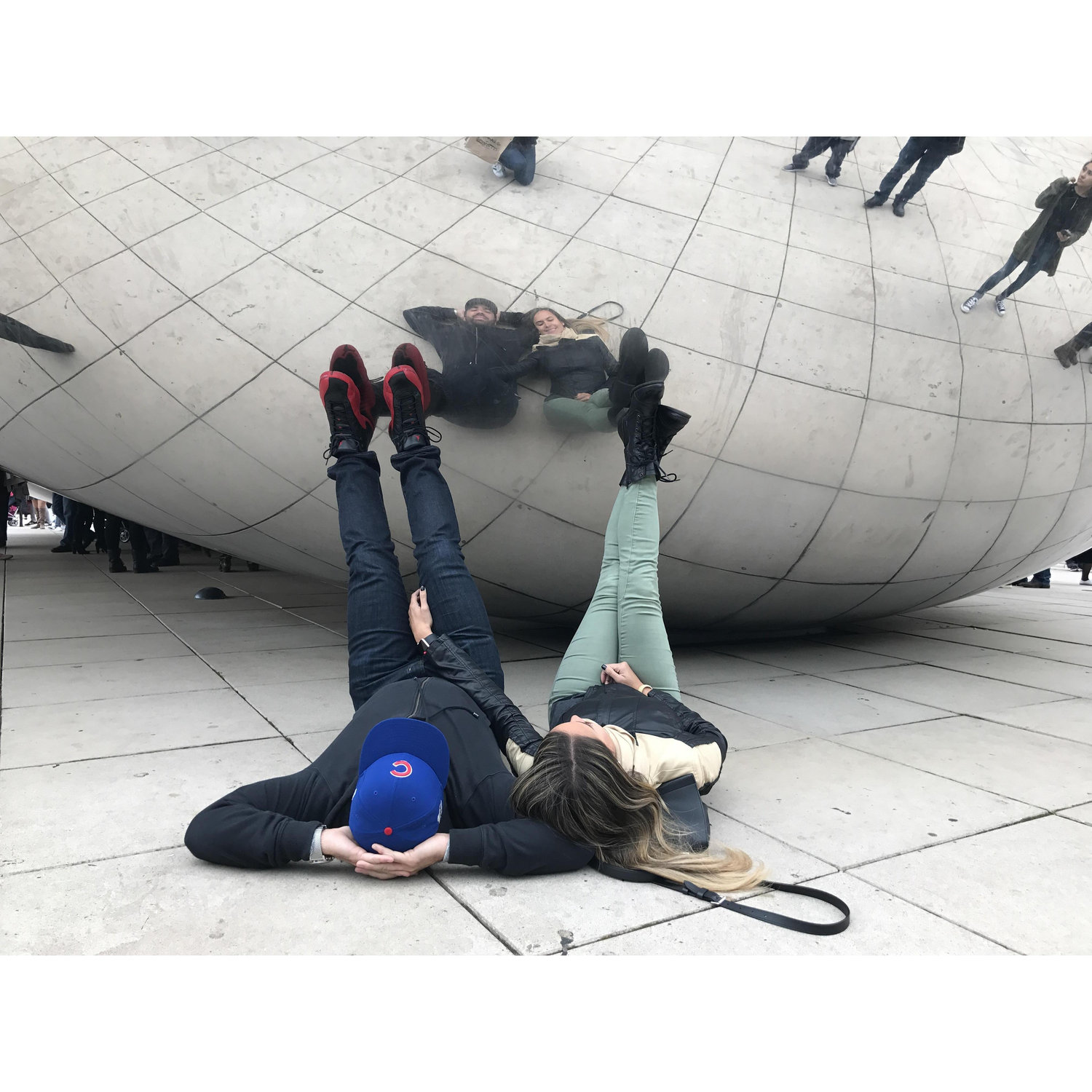 At the Bean in Chicago