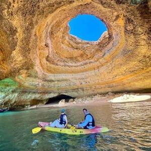 Honeymoon Kayaking in the Bengali Caves