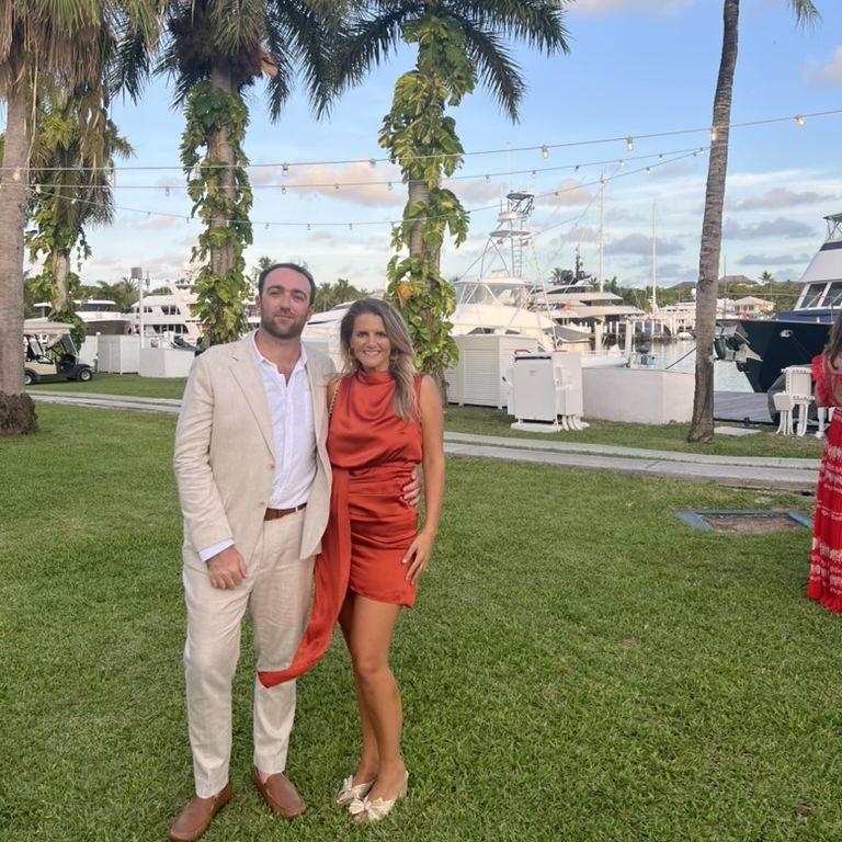Bahamas celebrating dear friends, AG and West!