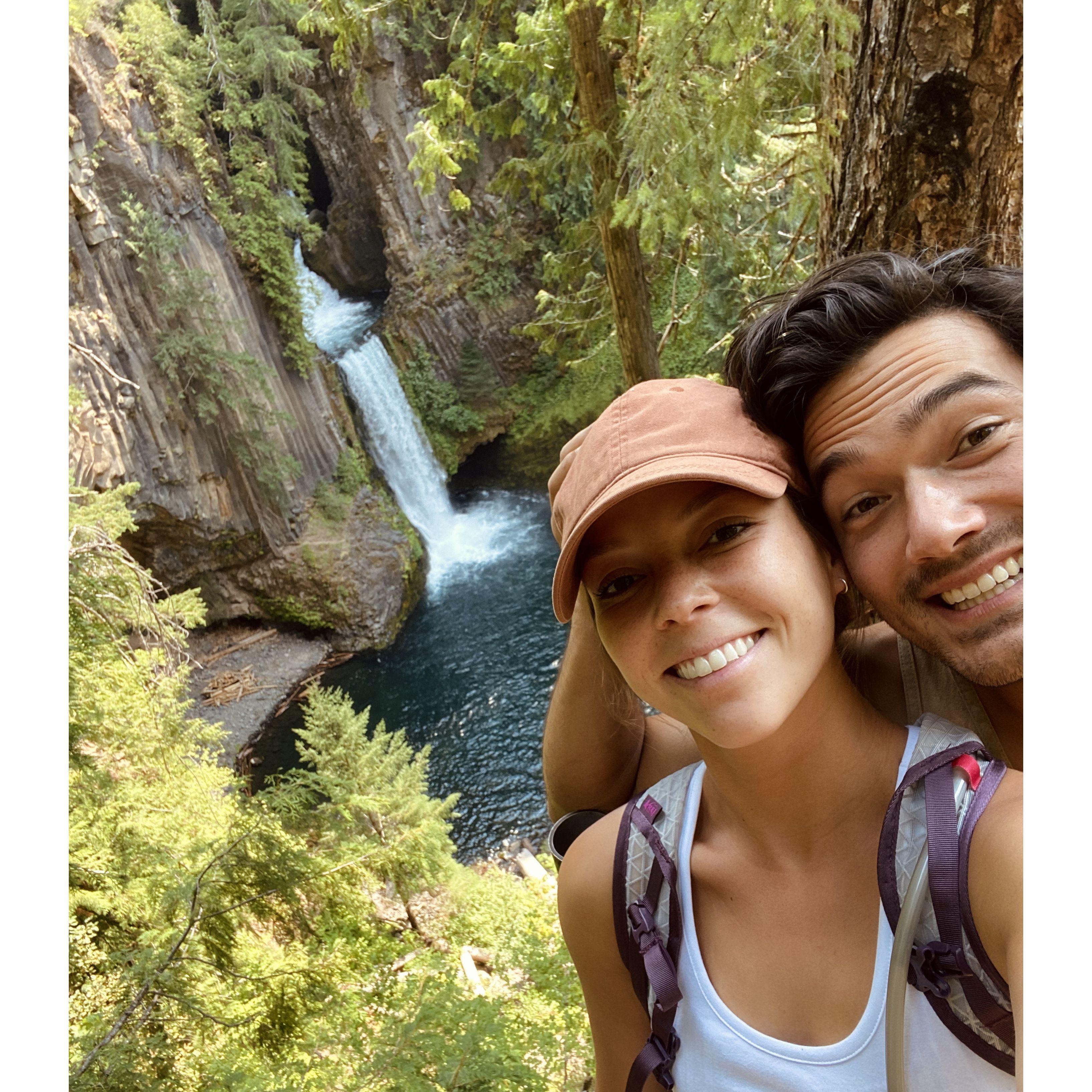When Jess first moved to Oregon and Kyle came out to explore the state together