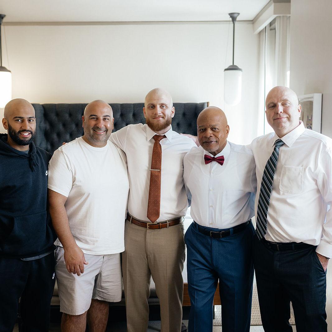 Morning of Daniel and Moriah's Wedding Ceremony - March 2, 3036, San Francisco, CA