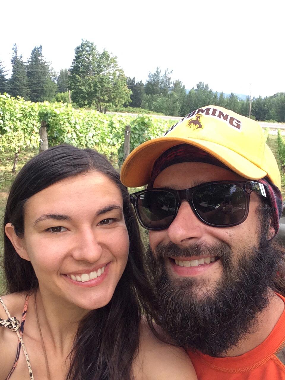 A fun trip to the winery in Oregon