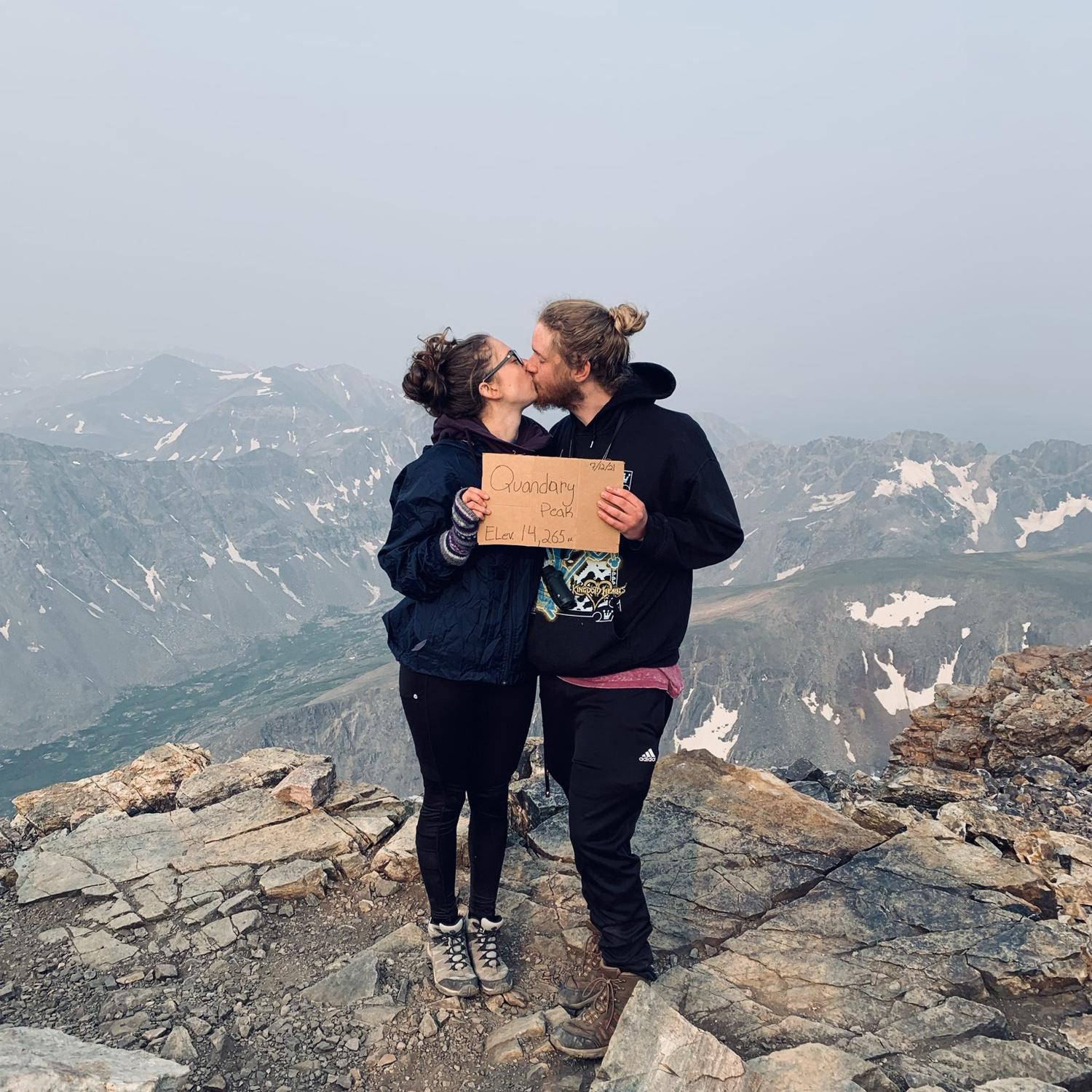 Our first 14er! Mt. Quandary