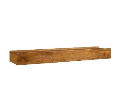 Rustic Wood Shelf, 36", Vintage Spruce