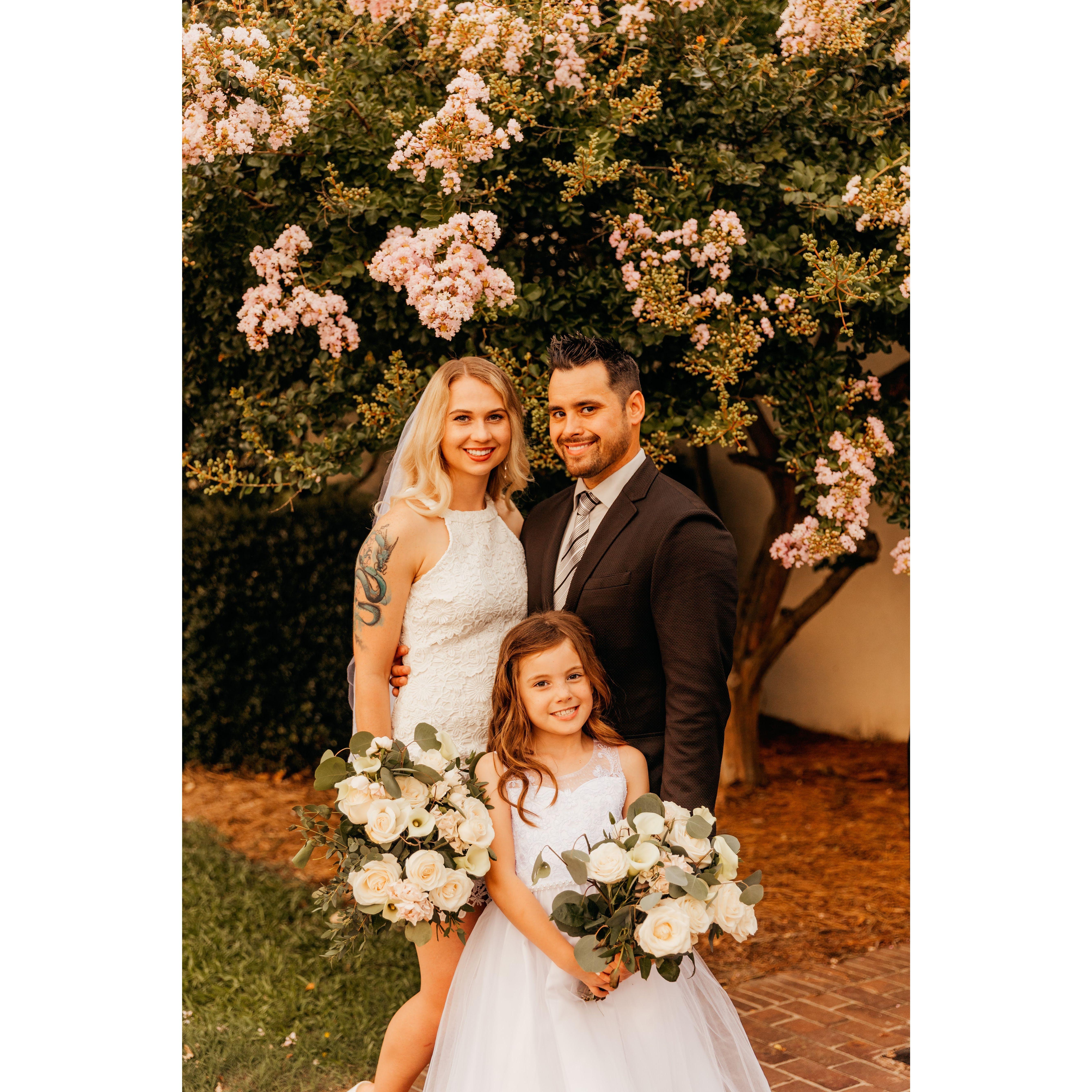 Photos from our legal marriage in July 2023