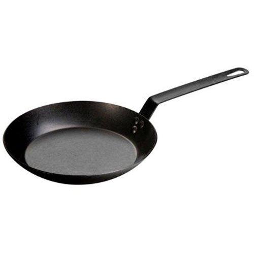 Lodge CRS10 Carbon Steel Skillet, Pre-Seasoned, 10-inch