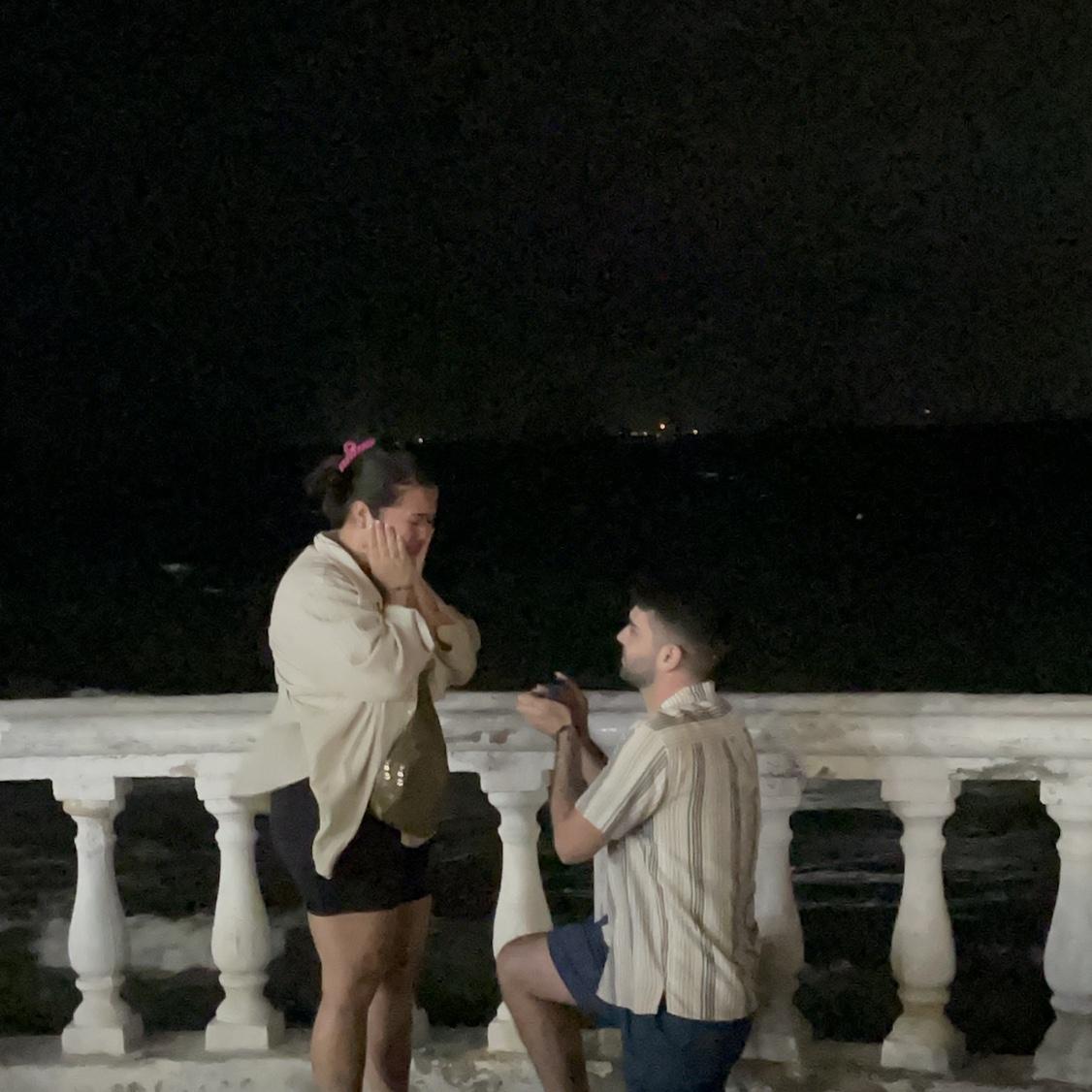 Engaged on April 11th 2024 in Cozumel Mexico.