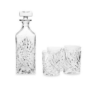 Godinger Dublin Crystal  Whiskey 5-Piece Barware Set