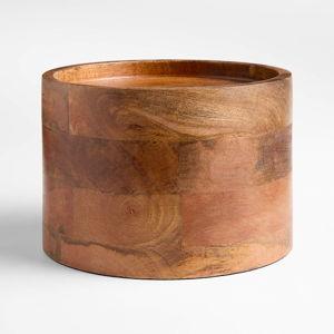 Brooks Natural Wood Drink Dispenser Stand + Reviews | Crate & Barrel