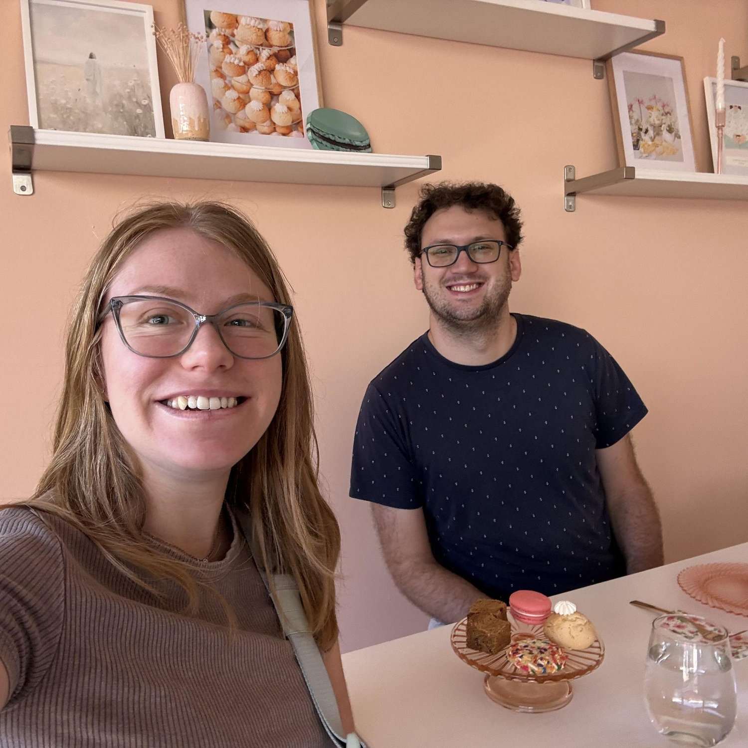 Wedding cake tasting!