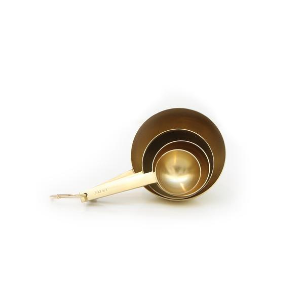 Gold Measuring Cups - Oxford Exchange