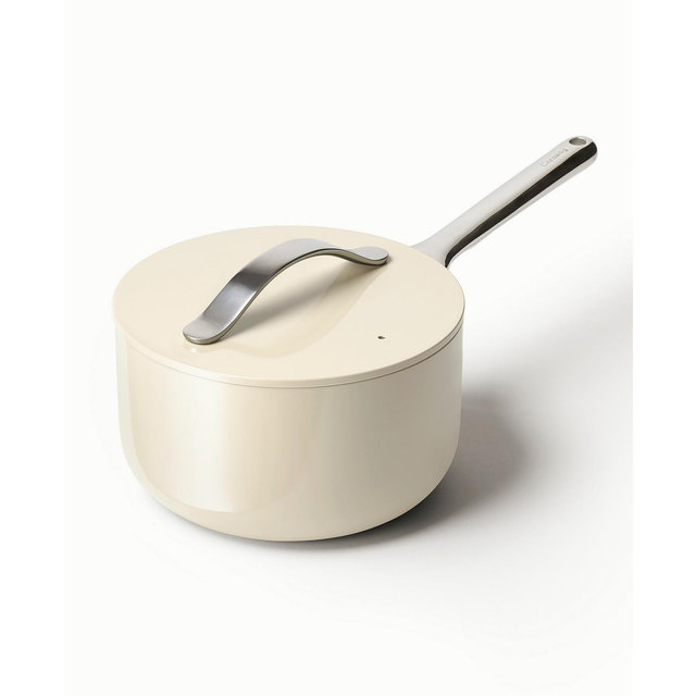 Caraway Non-Stick Ceramic 3 QT Sauce Pan