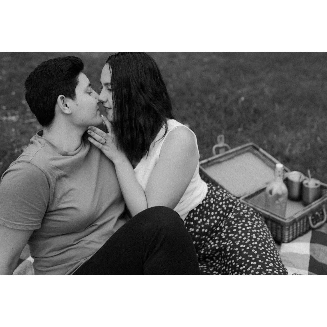 Second part of the engagement photoshoot took place at a park, luckily the Houston heat hadn't hit yet.